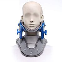 HYRL Cervical Vertebra Tractor Neck Support Brace Traction Treatment for Neck Pain Spondylosis Correct Posture Cervical Collar Spine Stretch Corrector Neck Spine Fixation