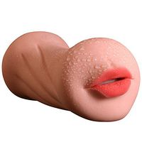 Full Size Silicone Dolls Men's Adult Toys, Double Holes Silicone Artificial Ergonomic Design 3D Realistic Lifelike Toys for Men Male with 2 Entries Cup Underwear Toys, Gifts