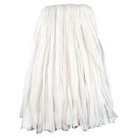 Boardwalk BW2024 Nonwoven Cut End Edge Mop Rayon/Polyester #24 White 12/Carton