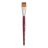 Princeton Velvetouch Artiste, Mixed-Media Brush for Acrylic, Watercolor & Oil, Series 3950 Wash Luxury Synthetic, Size 1 inch