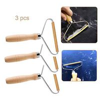 Fuzz Shaver Roller Fabric Shaver for Clothes Restores Portable Lint Remover Reusable for Pets Hair Removing Lint Dust in Sweater Woven Coat and Furniture No Hurting Wood 3pc