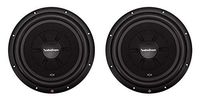 2) ROCKFORD FOSGATE R2SD4-12 12" 1000W Car Shallow Mount Slim Subwoofers Subs