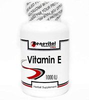 Vitamin E (Non-Oily) 1000 IU 200 Capsules ~ Renevitol