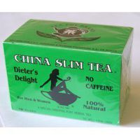 China Slim Tea Dieter's Delight NO Caffeine 16 Tea Bags Net Wt 32g