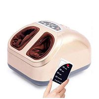 HIXGB Electromagnetic Foot Massager - 3 Massage Modes, 3 Strengths - Electric Shiatsu Kneading with Heat Rolling and Air Compression - Intelligent Remote Control - for Home Office