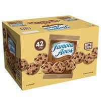 2 Cases Famous Amos Chocolate Chip Cookies (2 oz., 42 ct.) (Chocolate Chip)