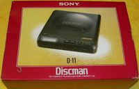 Vintage Sony Discman D-11 CD Player
