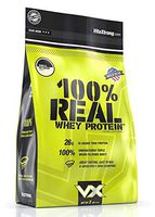 VitaXtrong 100% Real Whey Protein Powder | 26g of Premium Whey Protein Isolate Blend | Low Carb, Low Sugar, Low Fat Protein for Lean Muscle & Increased Strength - (Vanilla Ice Cream, 2lbs, 26 Serv)