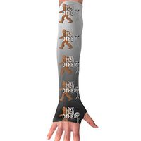 Mipu Shangmao Love Each Other Bigfoot and Aliens Anti-UV Sleeves Gloves Sun Protection Sports Protective Sleeves