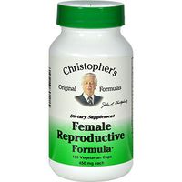 Dr. Christopher s Female Reproductive Formula - 460 mg - 100 Vegetarian Capsules