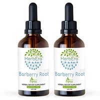 Barberry Root B120 (2pcs) Alcohol-Free Herbal Extract Tincture, Super-Concentrated Organic Barberry (Berberis Vulgaris) (2x4 fl oz)