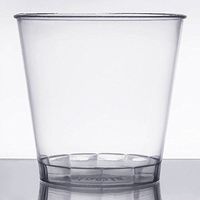 Fineline Savvi Serve 4015 1.5 oz. Clear Hard Plastic Shot Glass - 1000/Case