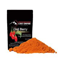 Organic Goji Berry Fruit Powder (250 Grams) - Antioxidant Dense - Improves Metabolism/Supports Healthy Liver and Eye Function - Great in Smoothies and Tea