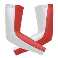 Anyangquji Indonesia Flag Arm Sleeve Protectiv for Man Elbow Brace for Arthritis (1 Pair)