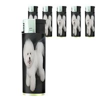 Dog Bichon Frise 02 Lighter Set of 5 Pieces