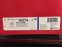 Hollister Inc 5018374 New Image 2-Piece Closed-End Pouch 2-3/4", Beige,Hollister Inc - Box 60