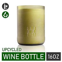 WOO Ylang Ylang, Sandalwood & Mandarin Scented | Hand Poured, Refillable & Made with Upcycled Wine Bottle | Gift box Included | 90-Hour Burn Time - 16 oz.