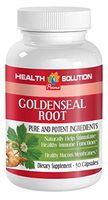 Goldenseal Powder Organic - GOLDENSEAL Root Extract - Candida Overgrowth Control (1 Bottle)