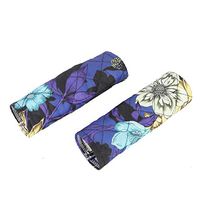 Fushida 2 PCS Wheelchair Armrest Cover,Wheelchairs Soft Cotton Pad with Flower Pattern,Office & Transport Chair Comfort Padding for Relief Pressure,Fit Kids,Adults,Seniors,Size 7 x 7 Inches, F921
