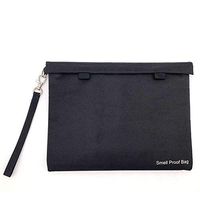 Smell Proof Bag Airtight Storage Sack Storage Pouch with Handle, Internal Pockets & Backpack Hook Eliminate Scents and Smelly Odor While Keeping Product Fresh