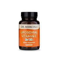 Dr. Mercola, Liposomal Vitamin C for Kids Capsules, 125 mg, 30 Servings ( 30 Capsules), Non GMO, Soy Free, Gluten Free