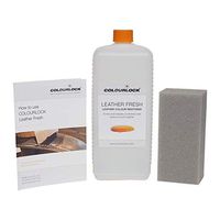 Colourlock Leather Fresh Dye DIY Repair Colour Restorer for Scuffs and Small Cracks on car interiors 1 Litre Compatible with Aston Martin Bitter Chocolate