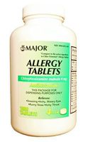 Chlorpheniramine Maleate anti-allergy advaced pharmaceuticl tablets, 4 mg - 1000 ea by Chlorpheniramine