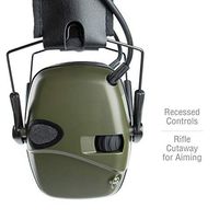 Impact Sport Reduce Noise Foldable Ear Defender,by Howard Leight,Green