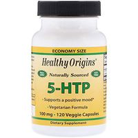 Healthy Origins 5-HTP 100 mg 120 Veggie Capsules