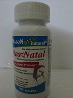 Mason Vitamins Mason Natural MasoNatal compare to Stuart prenatal tablets - 100 ea