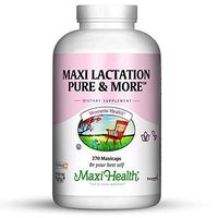 Maxi Health Lactation Pure & More - Mom's Favorite - Nursing Support - 270 Capsules - Kosher