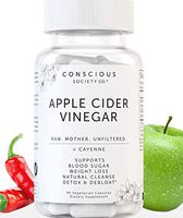 Organic Apple Cider Vinegar with Mother and Cayenne Pills for Weight Loss, Gut Health, Digestion, Bloating Relief, Immune System Boost and Natural Cleanse ACV Capsules