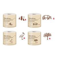 Xesvk Toilet Paper Premium 1/2PCS Ultra Gentle Toilet Paper Replacement Roll Paper Soft Silky Toilet Paper Enviro Friendly Recycled for Business Table Home Daily Use (B:2PCS)