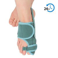 Bunion Corrector and Bunion Relief, Toe Straighteners, Soft and Comfortable Fabric, Bendable 90° Comfort Correction, Suitable for Toe Overlap, Hallux Valgus, Plantar Fasciitis,Right