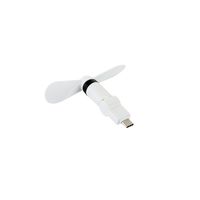 Xumeili Colorful USB C Mini Fan USB Tpye C Phone Fan Mini Portable Type-C Mobile Phone Cooling Fan For Samsung Galaxy S8 S8 Plus Google Nexus 5X For Huawei P9 Type C Mini Fan (white)