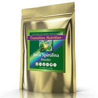 Transition Nutrition 16 oz Spirulina Powder (Inca) Raw Andes Mountains - Vegan and Gluten Free - Raw and Organic