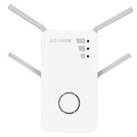 Mugast 1200Mbps WiFi Repeater,Dual Band Wireless AC Router,Extend WI-FI Range, Support IEEE802.11AC / B/G/N Standard,Built-in Access Point Mode