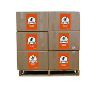 Tuf-Clean A99407 Terry Cloth Remnants/Rags, 100% Cotton, White, 630 lb Pallet (42 x 15 lb Box)