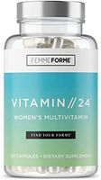 Femme Forme Vitamin//24 Multivitamin for Women: Womens Multivitamin Supplement with B Vitamins, Inositol and Sensoril Ashwagandha, Vitamins and Minerals Specifically Dosed for Women, 120 Capsules