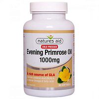 Natures Aid Evening Primrose Oil 1000mg (Cold Pressed) 90 Softgels - 6 Pack