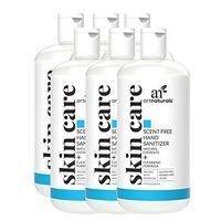 Artnaturals Hand Sanitizer Gel Alcohol Based (6 Pack x 8 Fl Oz / 220ml) Infused with Alovera Gel, Jojoba Oil & Vitamin E - Unscented Fragrance Free Sanitize