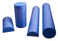 Cando Blue Half Round Foam Rollers - 12" Long x 6" Diameter