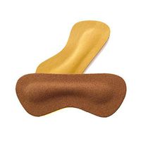 Heel Pads Grips Liners Inserts for Shoes Too Big,Shoe Filler Improved Shoe Fit and Comfort,Prevent Blisters, 2 Pair Unisex (Brown, Thicker)