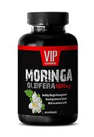 Fat Loss Pills for Men - Moringa OLEIFERA Extract 1200MG - Moringa Energy Life - 1 Bottle (60 Capsules)