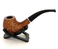 Unishow Brand New in Box Unique Durable Tobacco Smoking Pipe (Brown Marble)