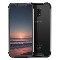Blackview BV9600- Android 8.1 4G LTE Outdoor Smartphone, 6.21" 19:9 FHD AMOLED Display, Helio P70 (6771T) 4GB + 64GB, 5580mAh Battery, IP68 / IP69K Waterproof/Dustproof, NFC (Silvery)