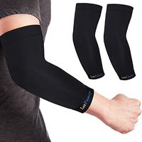 Elbow Brace Compression Sleeve, 1 Pair Elbow Sleeve for Tendonitis, Arthritis, Bursitis, Golf, Weightlifting, Joint Support and Recovery for Men & Women, Size XL