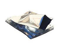 One Quart Mylar Bags 8" x 12" (10) with PackFreshUSA LTFS Guide