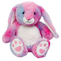 Fantasy Rainbow Bunny Hottie Plush Microwaveable Toy