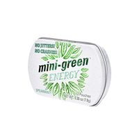 MINI-GREEN ENERGY POUCH (3-Pack/Spearmint) - The Organic Energy Product That You Can Use Anytime, Anywhere Without The Jitters And Crashing Of Artificial Energy Products (choose from 5 GREAT FLAVORS)